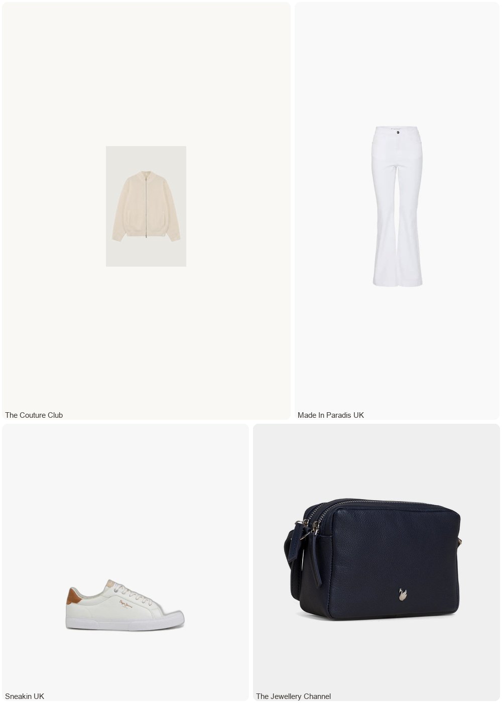 The complete outfit featuring Pulz Jeans High-waisted bootcut jeans for women Pulz Jeans Becca