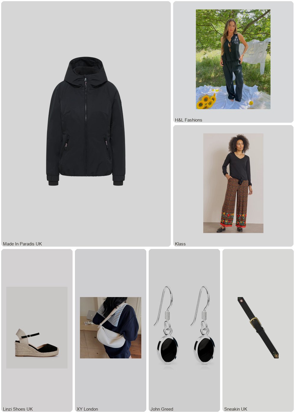 The complete outfit featuring Klass Klass Tie Front Textured Jersey Top Black Women's