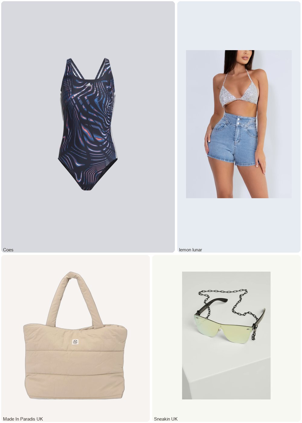 The complete outfit featuring Adidas Adidas Souleaf 3 Stripes Swimsuit