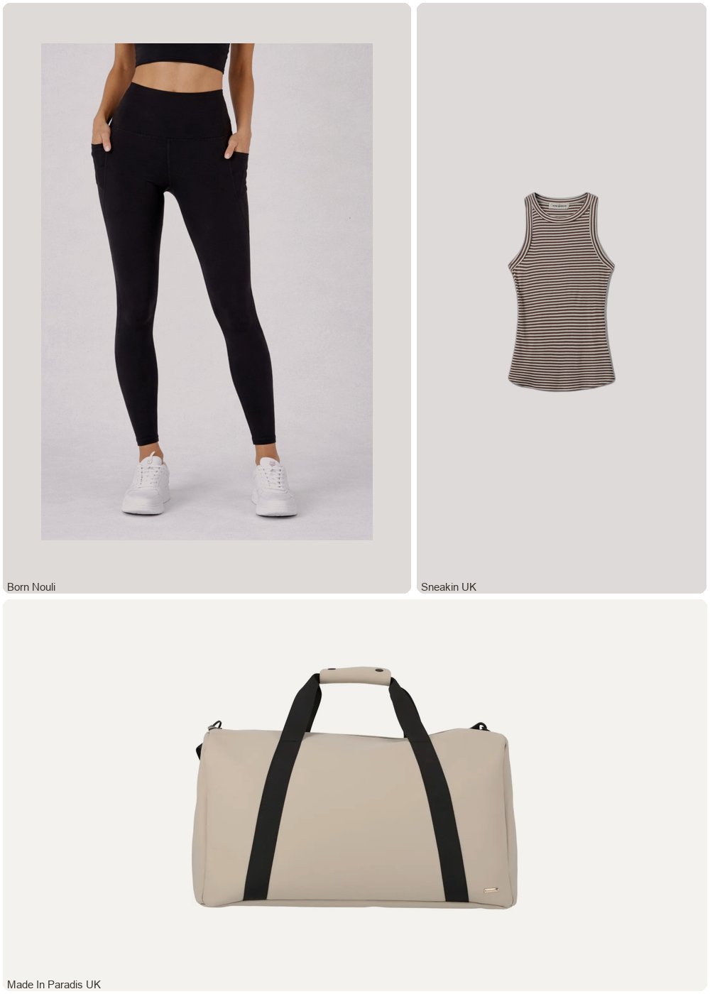 The complete outfit featuring Sculpting High Waisted Full Length Pocket Legging