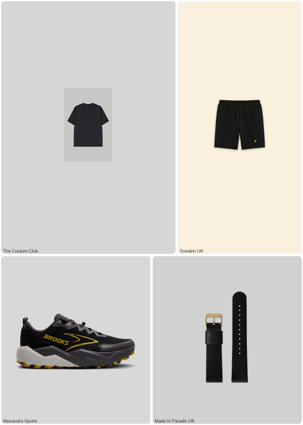The complete outfit featuring Lyle & Scott Short Lyle & Scott Jacquard Tape