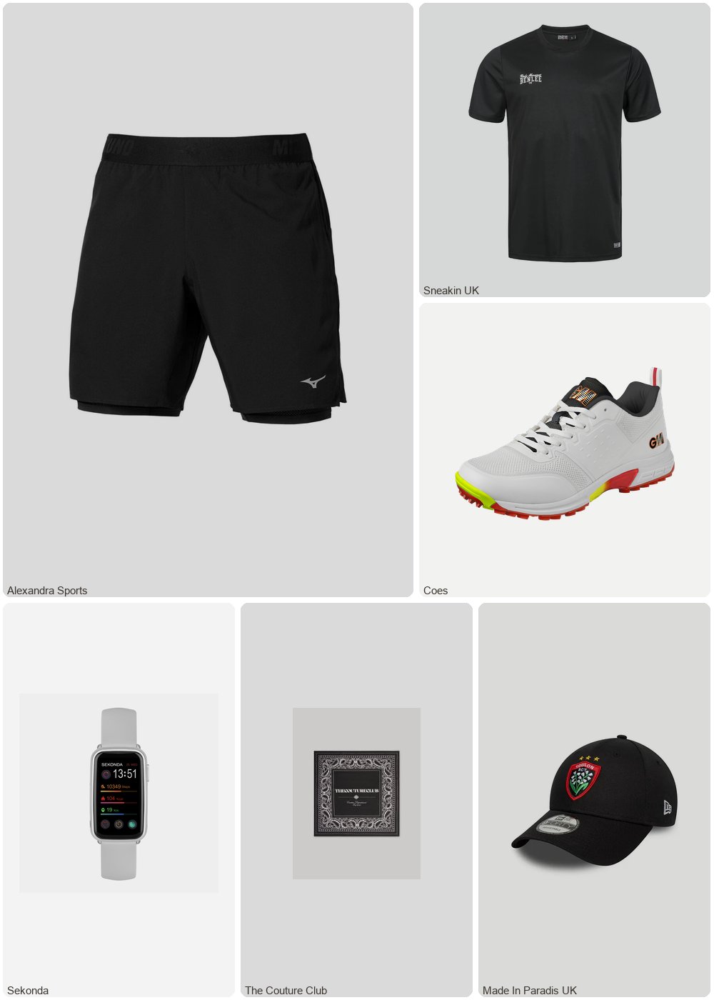 The complete outfit featuring Gunn & Moore Gunn & Moore Rival All Rounder Cricket Shoes