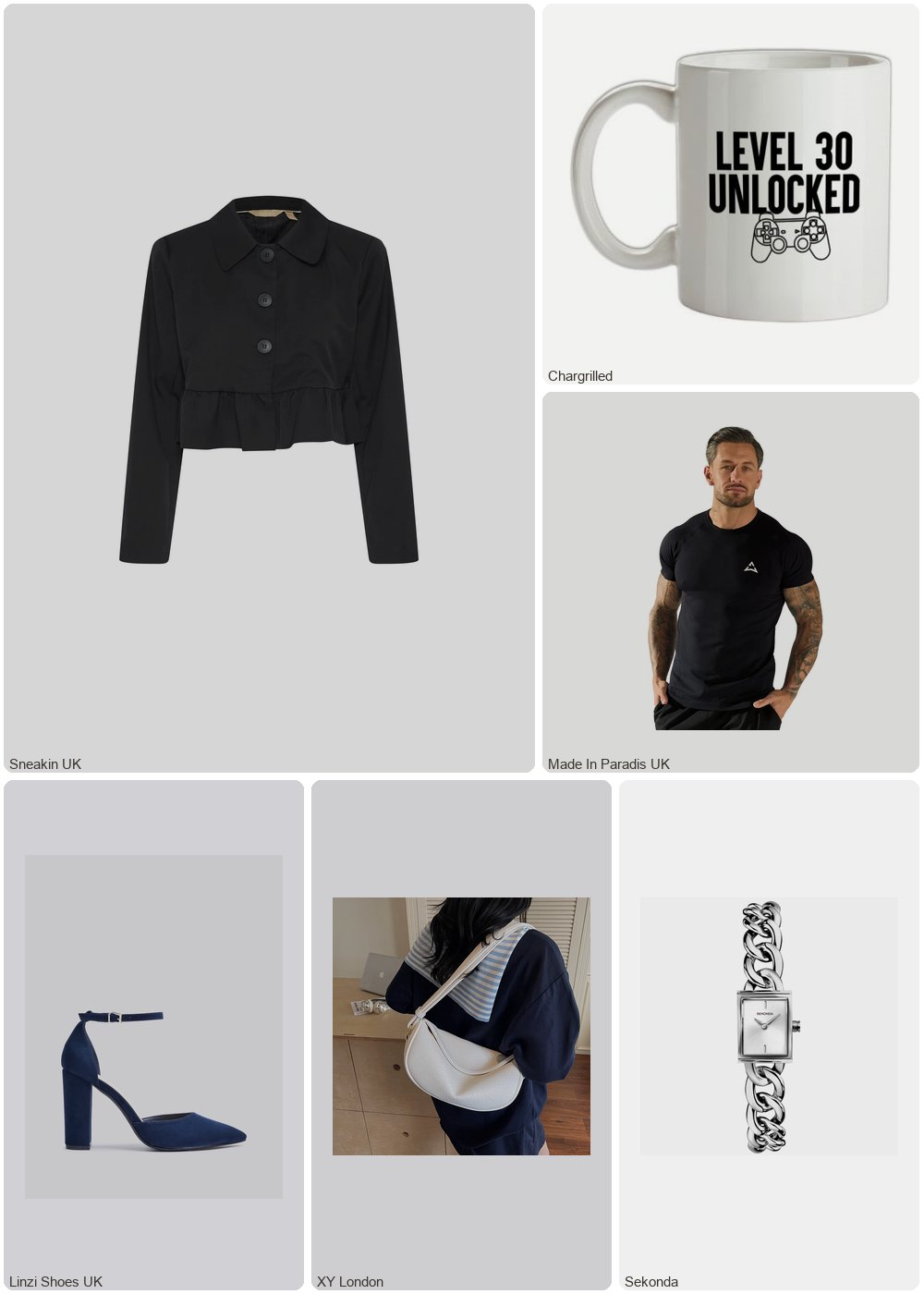 The complete outfit featuring CharGrilled Level Thirty Unlocked mug.