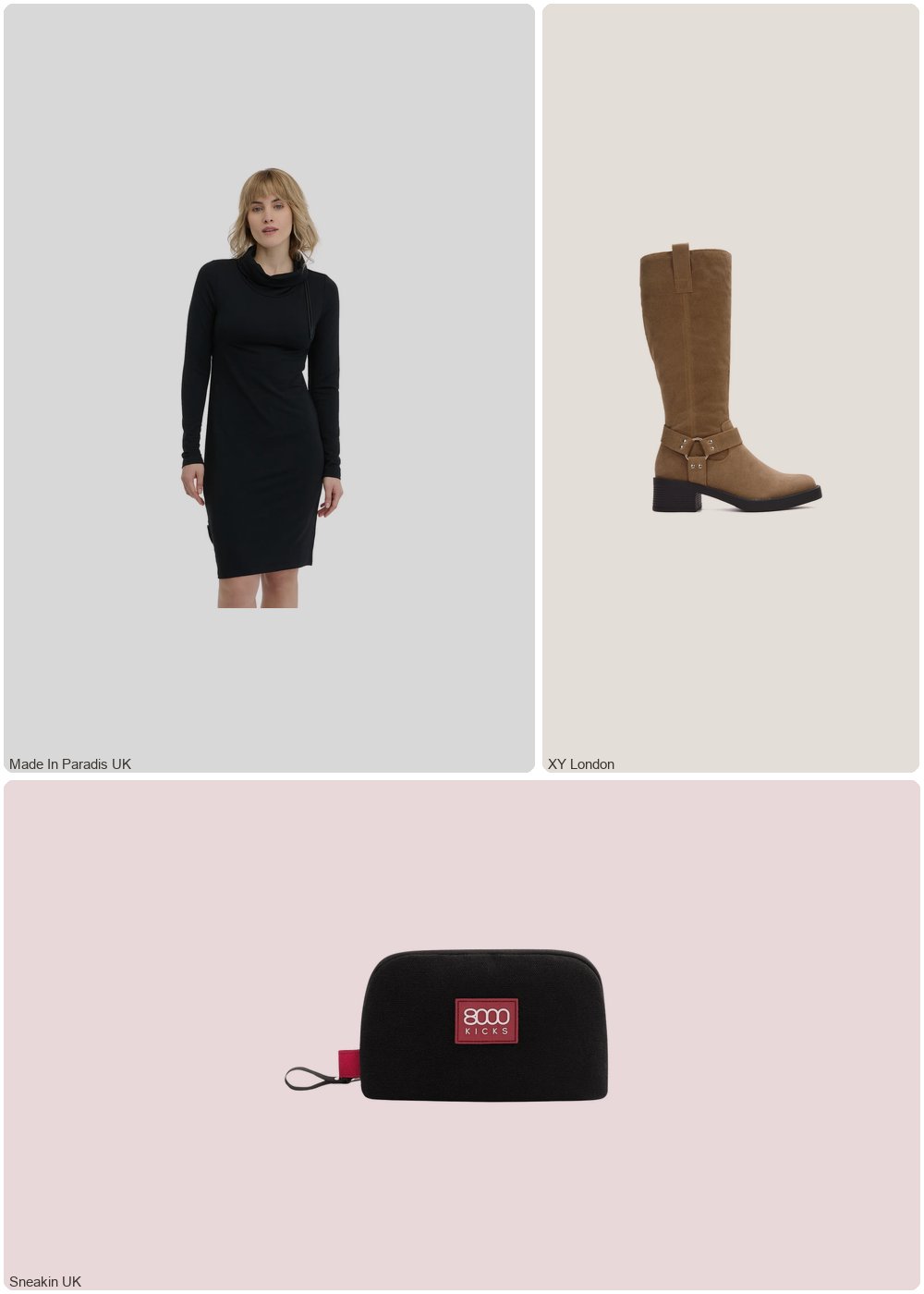 The complete outfit featuring Ragwear Women's sweater dress Ragwear Chlonette