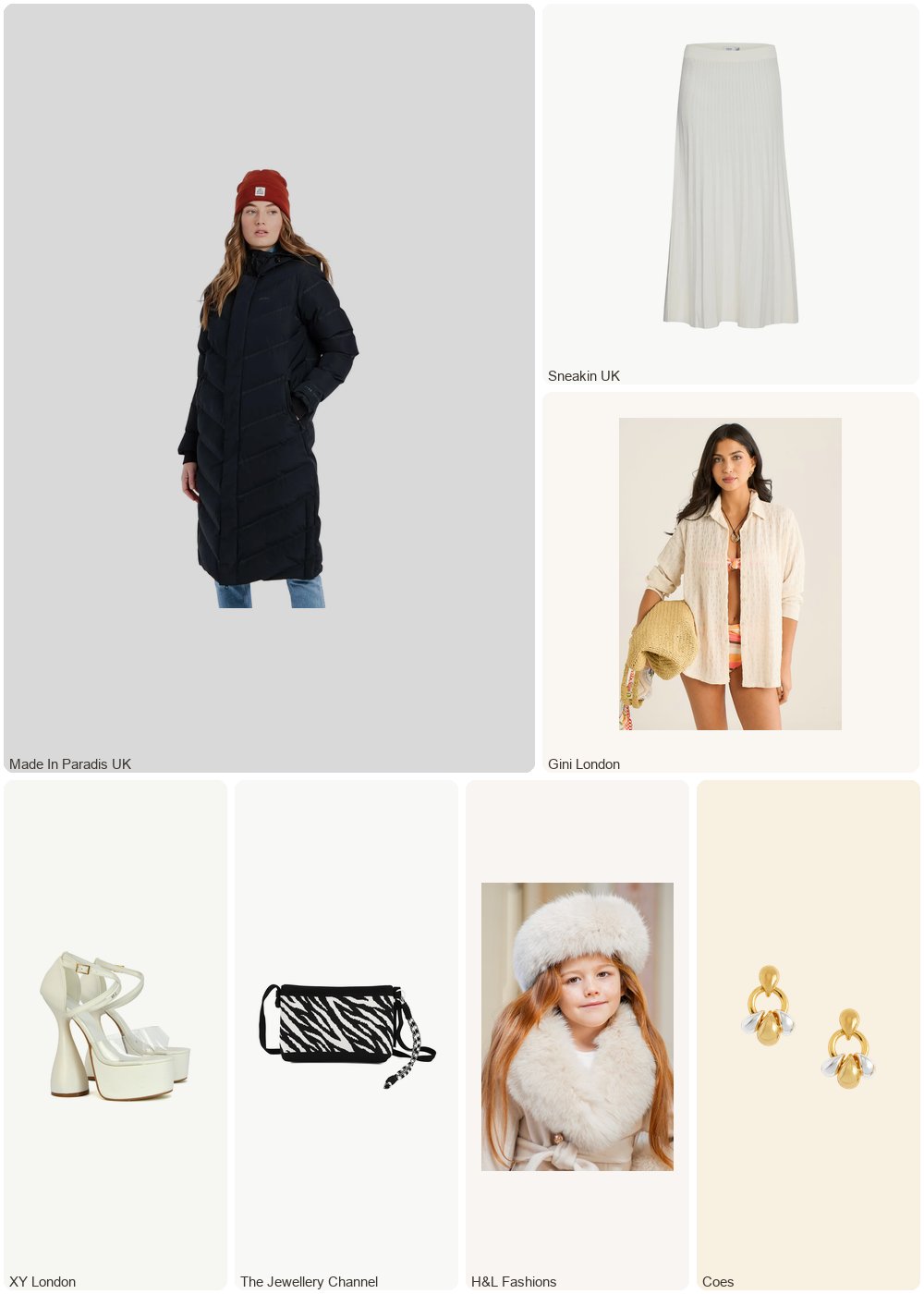 The complete outfit featuring Gini London Beige Textured Oversized Long Sleeve Shirt