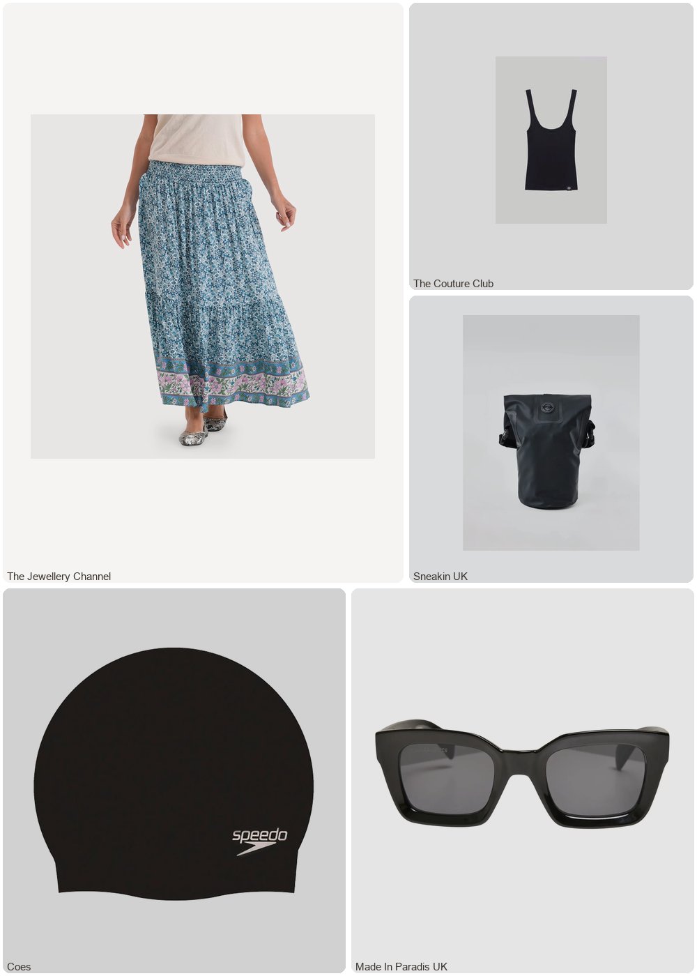 The complete outfit featuring TCC SLUB EMBLEM LABEL VEST TOP - BLACK