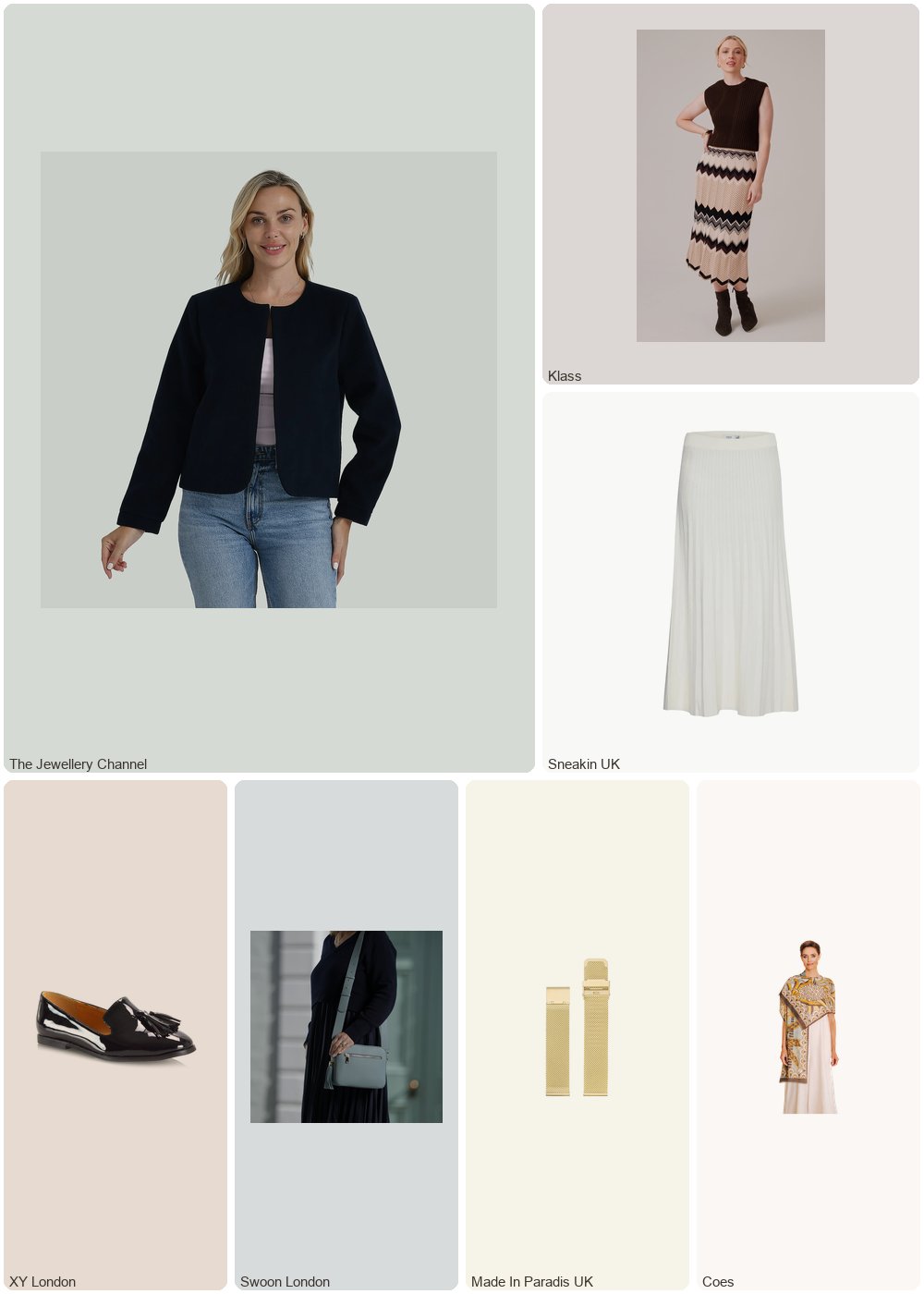 The complete outfit featuring xylondon Betsy Slip on Pointed Toe Flat Tassel Detail Loafer Smart Shoes in Nude Patent - Black Patent / UK 3 | EU 36 | US 5