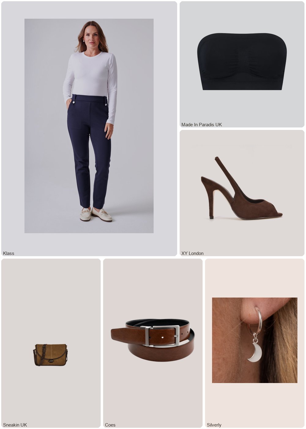 The complete outfit featuring Bye Bra Women's tubular bustier Bye Bra Soft Touch Seamless