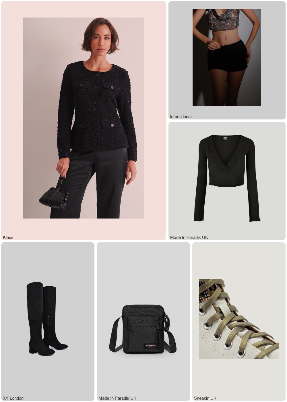 The complete outfit featuring Urban Classics Women's long sleeve ribbed bodysuit Urban Classics