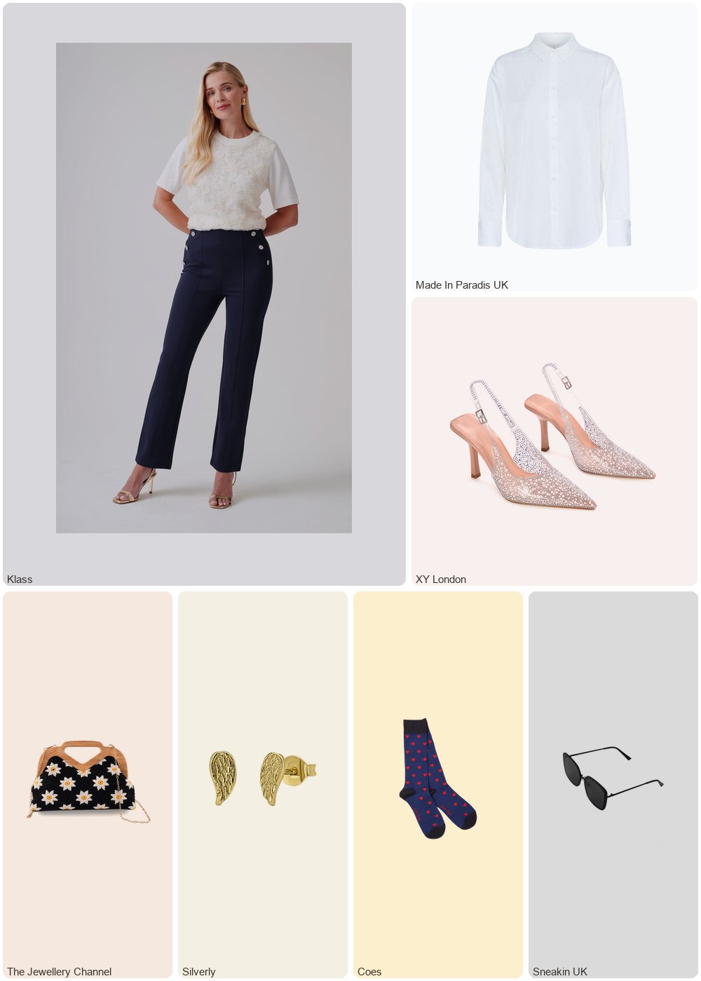 The complete outfit featuring Kaffe Women's blouse KAFFE Ida
