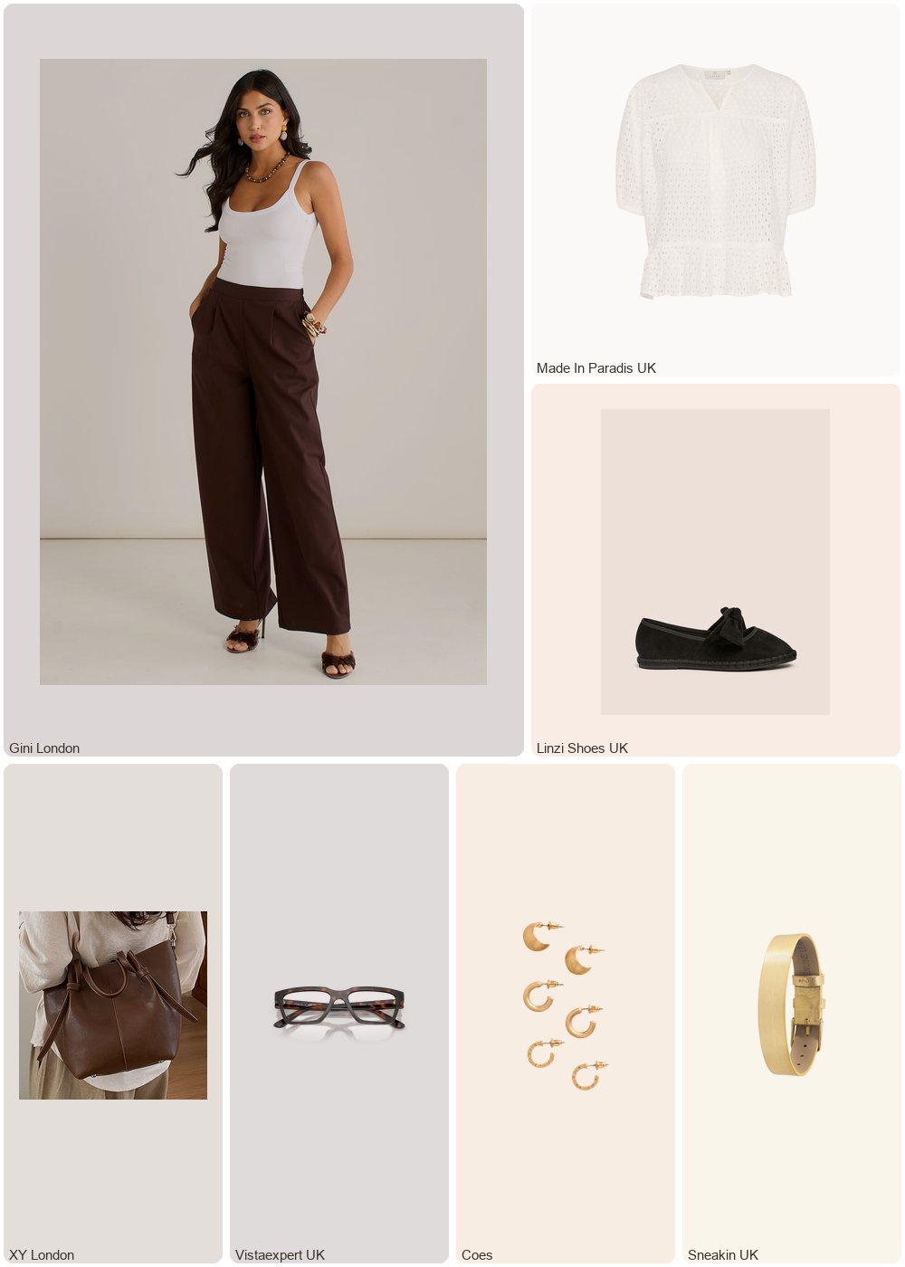 The complete outfit featuring Kaffe Women's blouse KAFFE Rumba