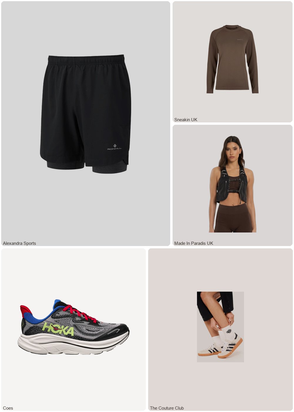 The complete outfit featuring Gym Glamour Women's running vest Gym Glamour