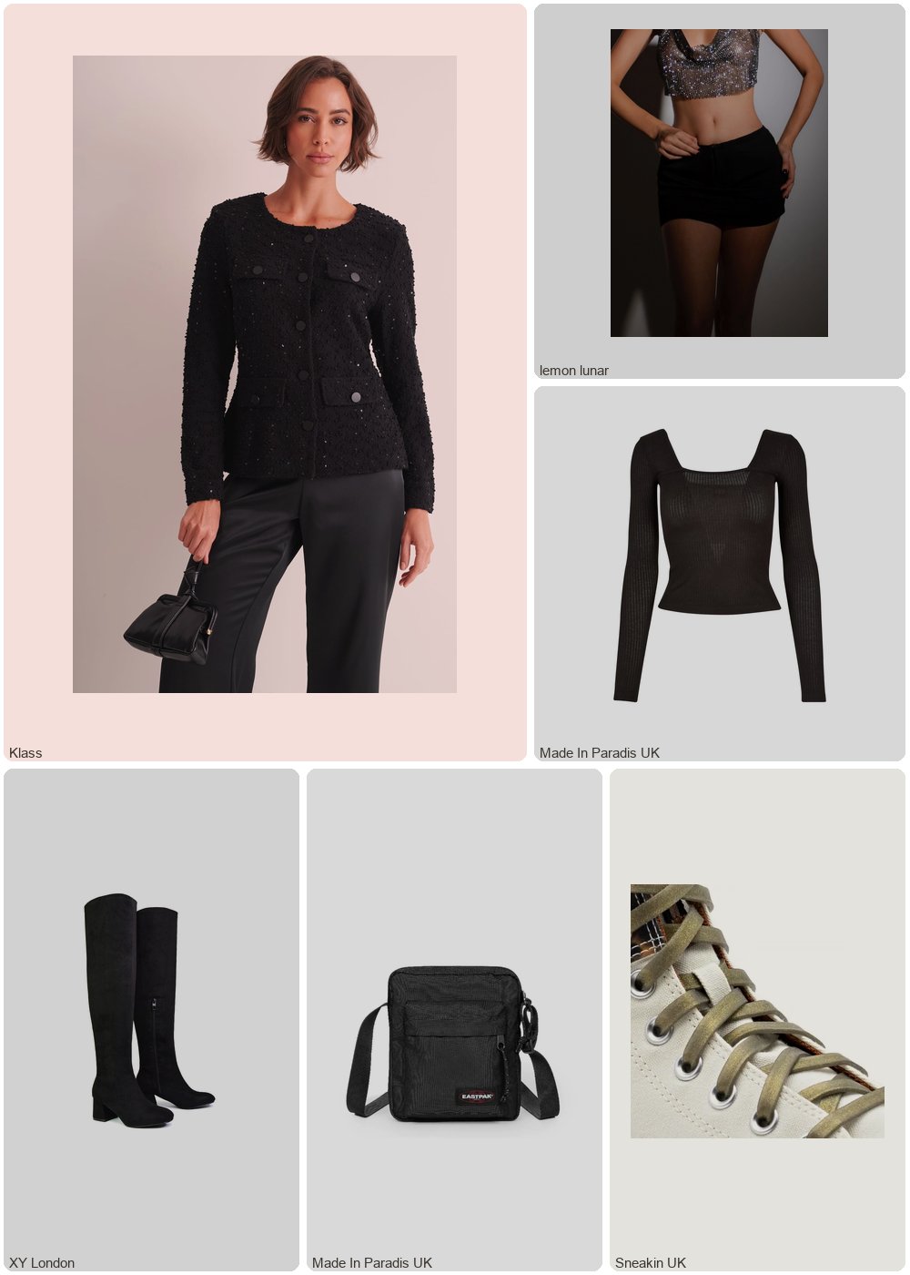 The complete outfit featuring Urban Classics Women's long sleeve ribbed bodysuit Urban Classics