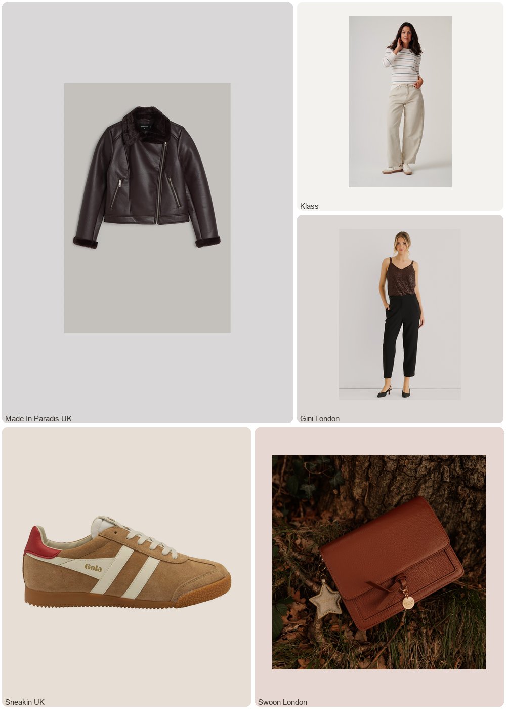 The complete outfit featuring Gola Laced trainers for women Gola Elan