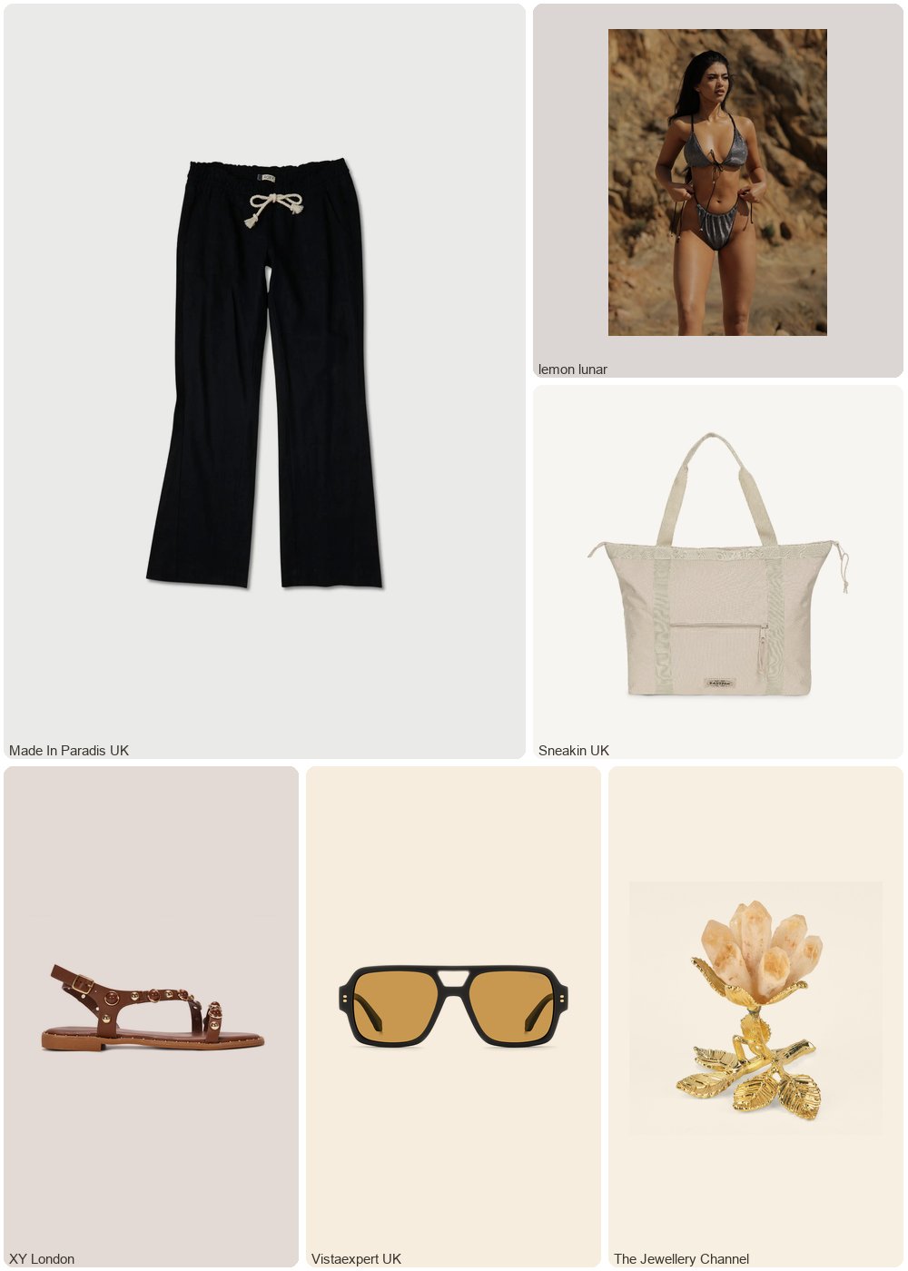 The complete outfit featuring Roxy Women's classic Trousers Roxy Oceanside