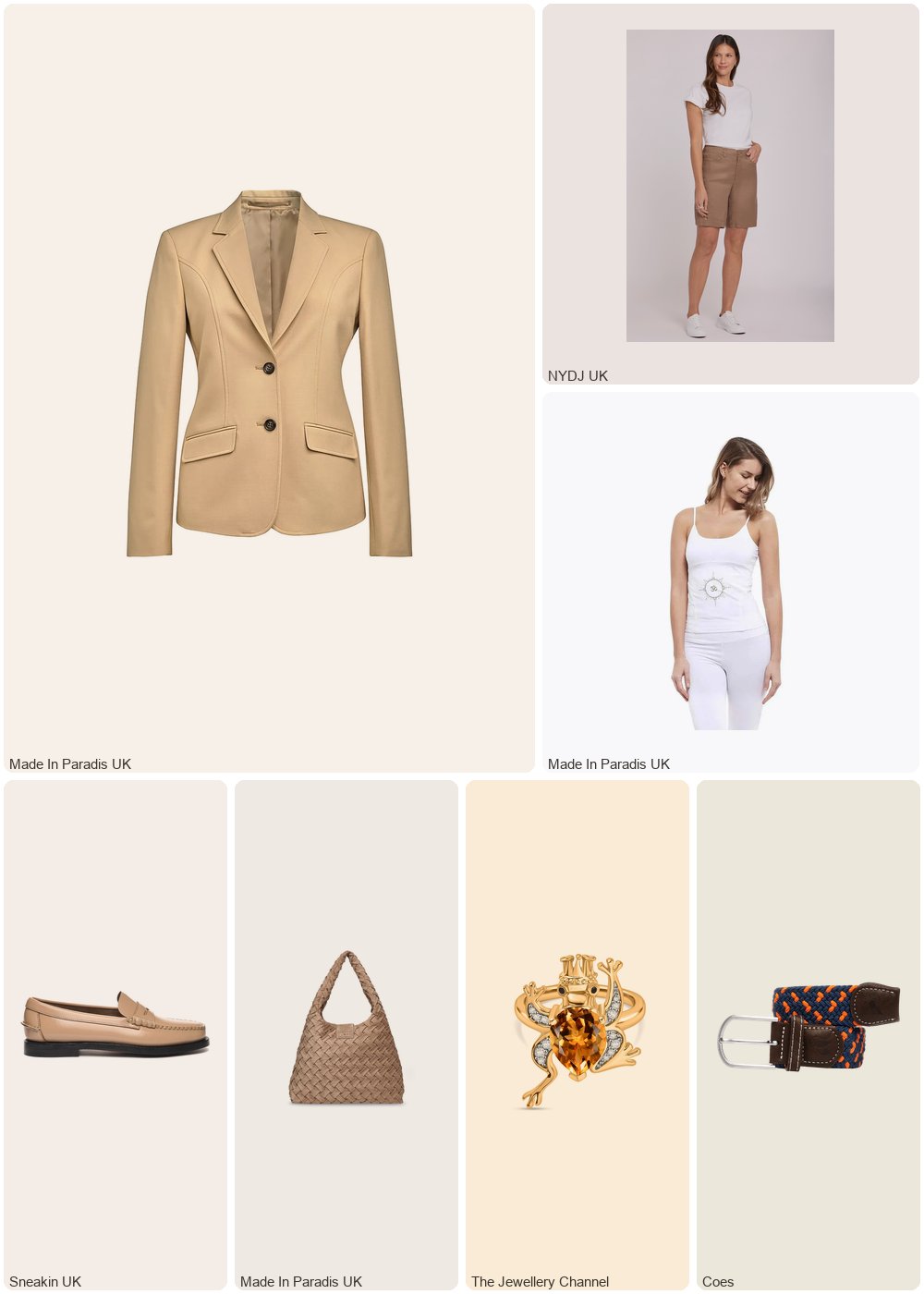 The complete outfit featuring Brook Taverner Fitted women's blazer Brook Taverner Margot