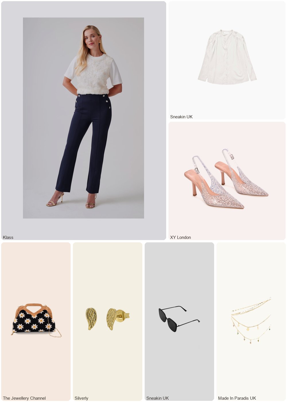 The complete outfit featuring La Petite Étoile Women's blouse La Petite Étoile Bolia
