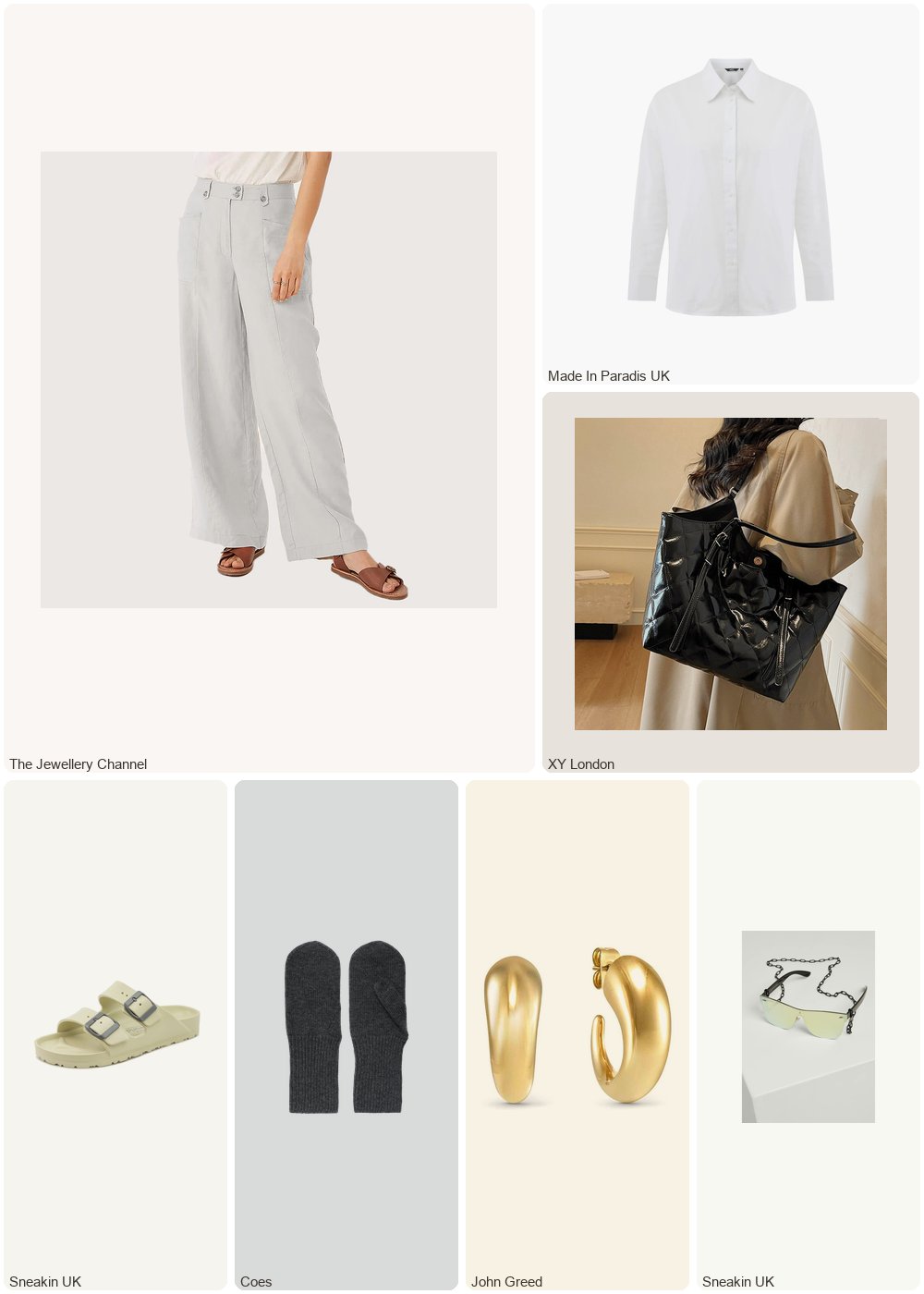 The complete outfit featuring Natural World Slides Natural World Saona