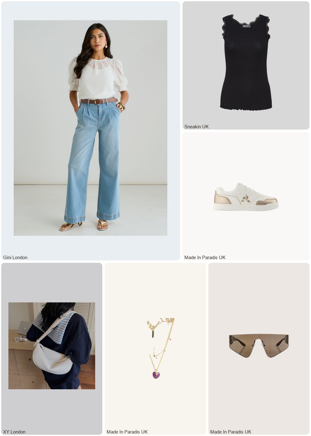 The complete outfit featuring fransa Women's tank top fransa Hizamond 1