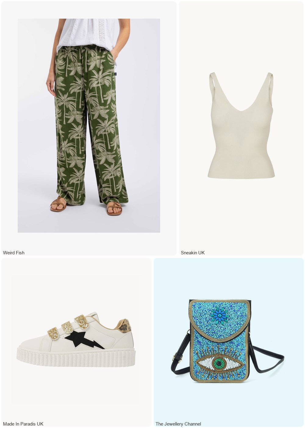 The complete outfit featuring Urban Classics Women's tank top Urban Classics Rib