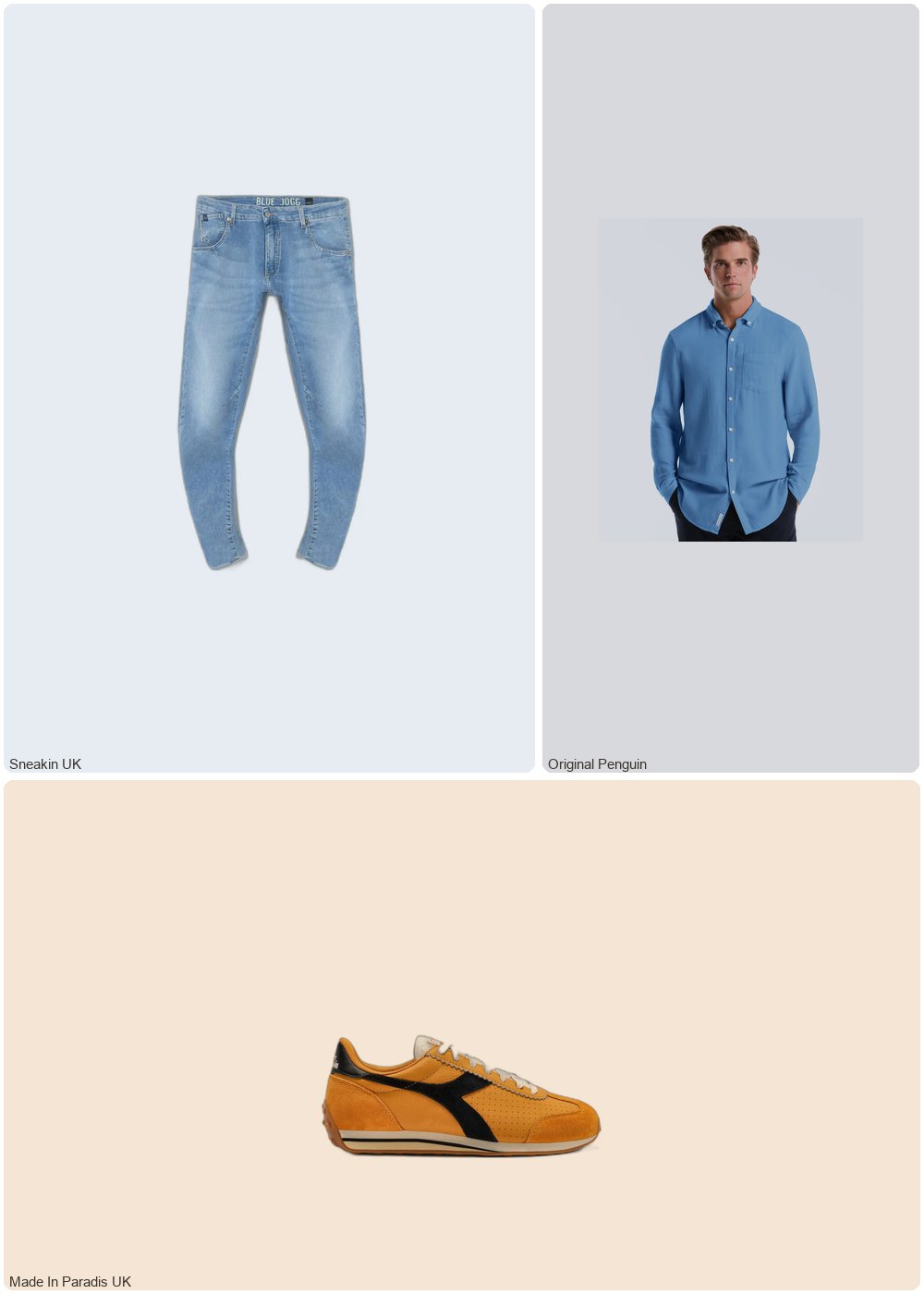 The complete outfit featuring Diadora Trainers Diadora Rally Punched