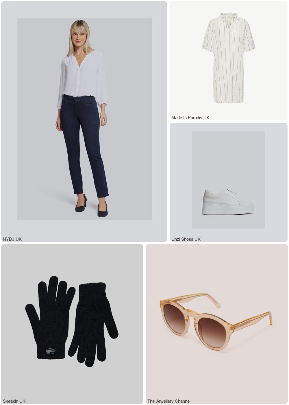 The complete outfit featuring Linzi Linzi Shoes - White Faux Leather Platform Trainer With Front Zip Detail- 7