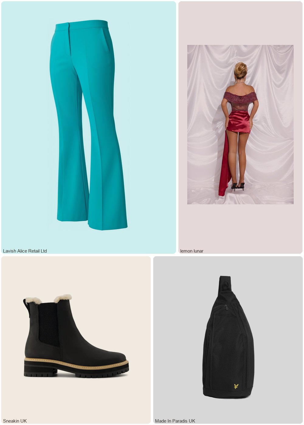 The complete outfit featuring THE MESH DIAMANTE TOP