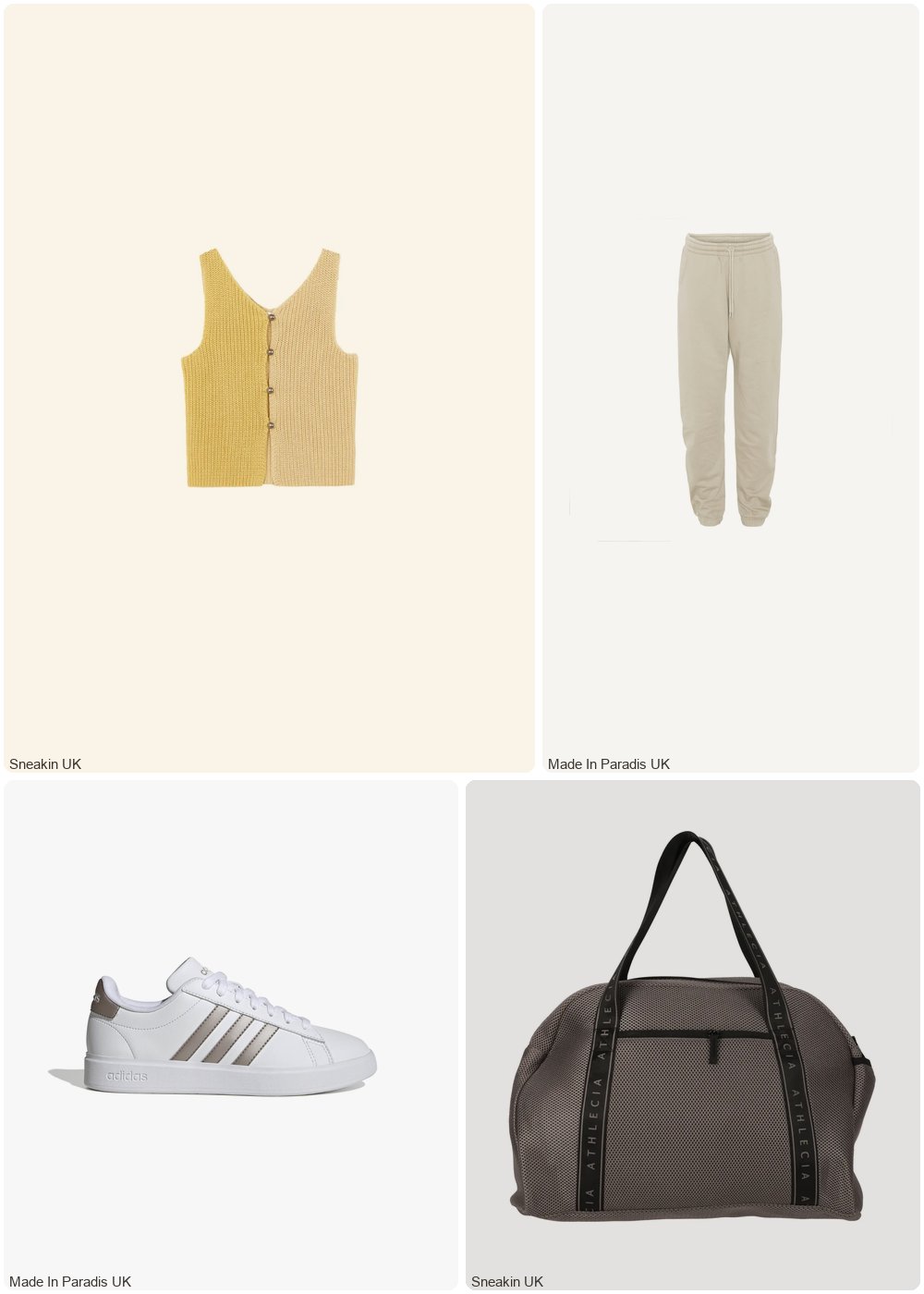 The complete outfit featuring Athlecia Tote bag Athlecia Eshely