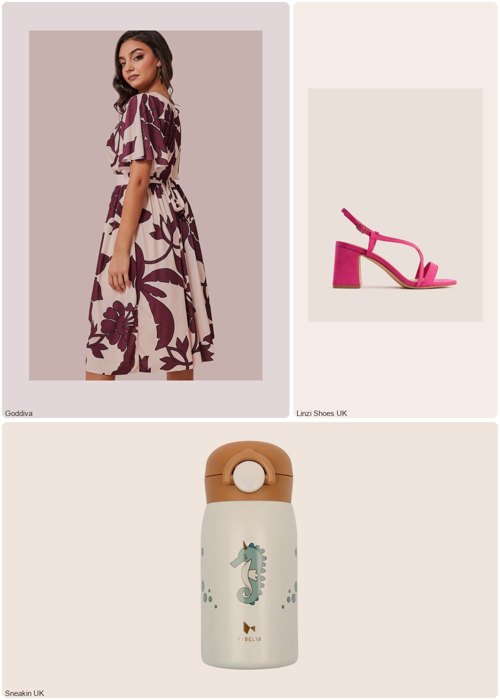 The complete outfit featuring Linzi Linzi Shoes - Remain Wide Fit Fuchsia Heeled Sandals- 4
