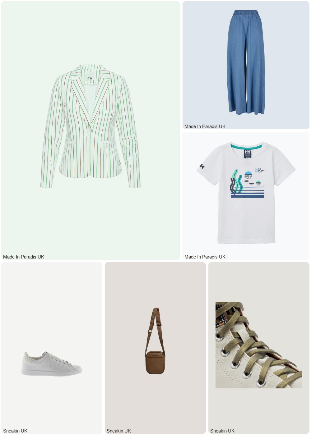 The complete outfit featuring Ichi Women's printed blazer Ichi Kate 31