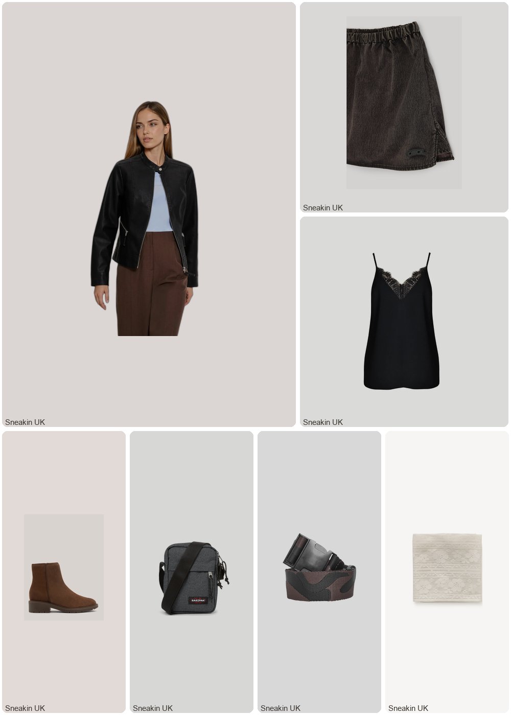The complete outfit featuring Urban Classics Urban Classic jaquard belt