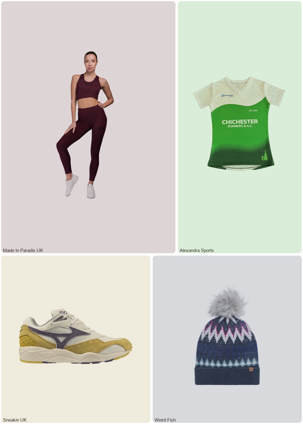The complete outfit featuring Ridgeway Textiles Chichester Runners Club Kit Womens Short Sleeve Tee - White/Green / 14 - Large