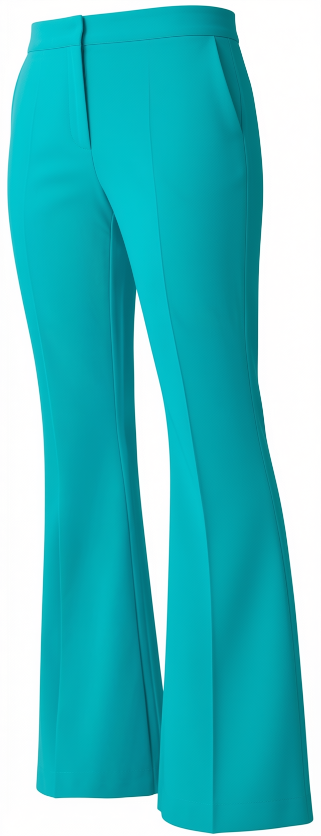 Lavish Alice ALEXA Flared Trousers in Blue UK 6